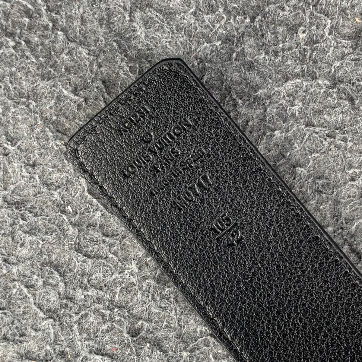 LV Shadow 40mm Reversible Belt ‘Black’