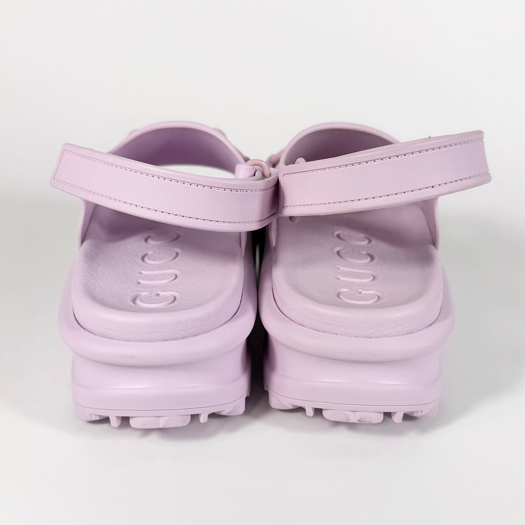 Gucci Horsebit Platform Rubber Sandal - Women’s 7