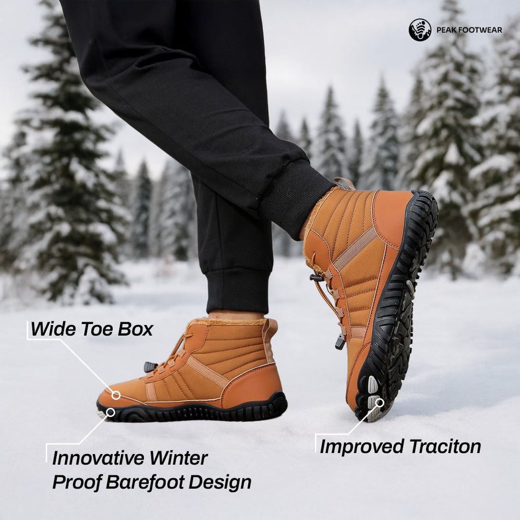 Urban Trekker- Non-slip & waterproof winter barefoot shoe (Unisex)