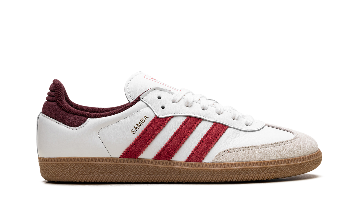 Samba OG "Core White Better Scarlet" JI3201